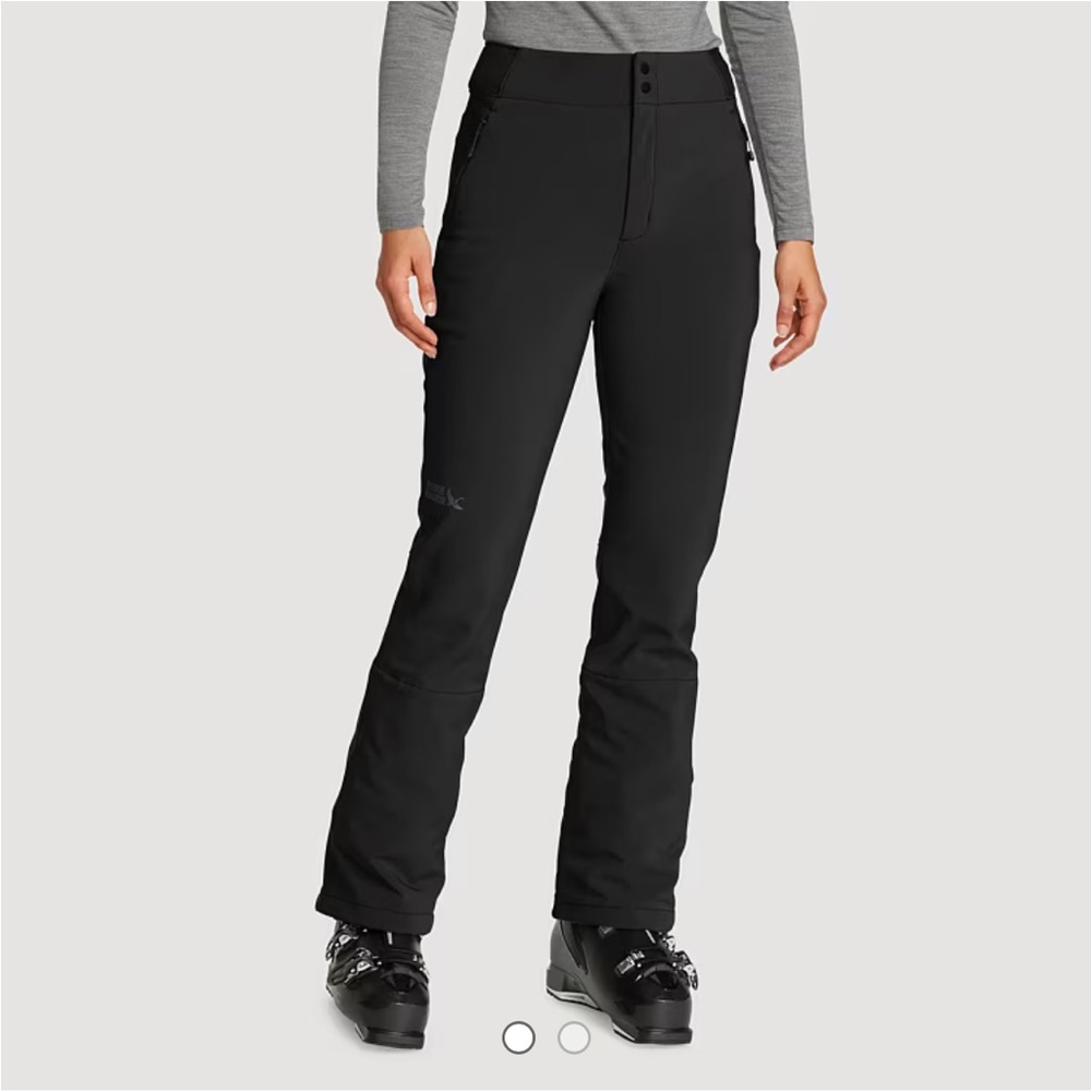 Eddie Bauer Women's Black Straight Leg Pants